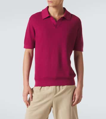 Knitted cotton polo shirt | Zegna