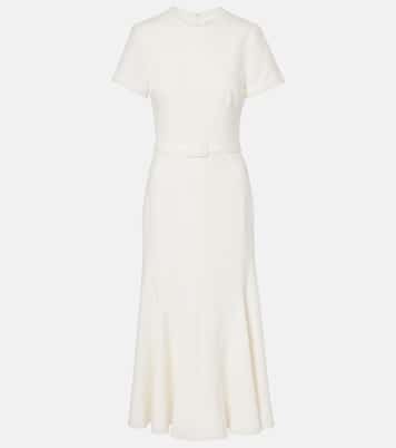 Midikleid Luisa aus Crêpe | Safiyaa