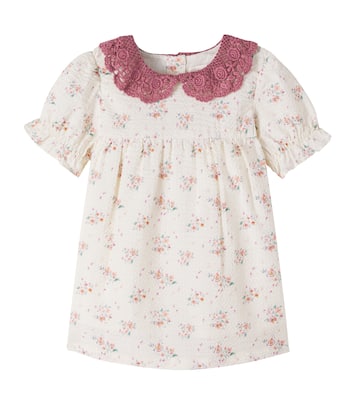 Baby Franki floral cotton dress | C'era Una Volta