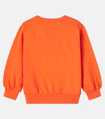 Printed cotton jersey sweatshirt | Tinycottons