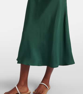 Lille silk twill slip dress | Asceno