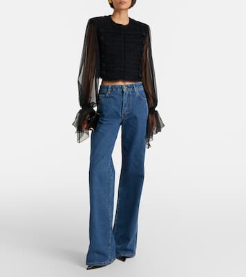 Silk-trimmed bouclé jacket | Balmain