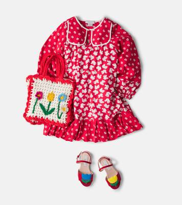 Printed ruffled dress | Stella McCartney Kids