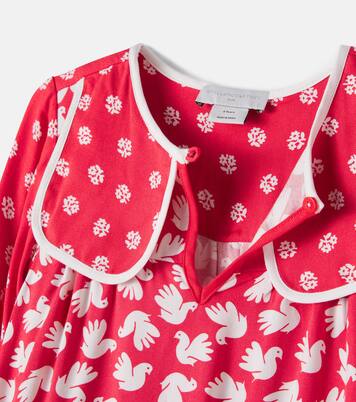 Printed ruffled dress | Stella McCartney Kids