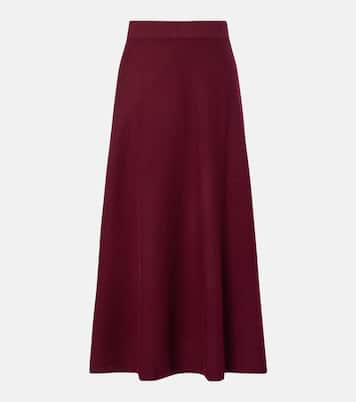 Torie cashmere midi skirt | Lisa Yang