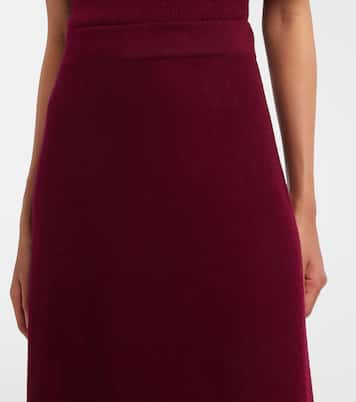 Torie cashmere midi skirt | Lisa Yang