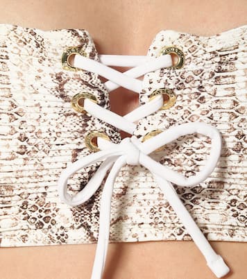 Haut de bikini Zambia imprimé | Heidi Klein