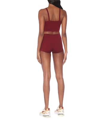 Cropped-Top aus Rippstrick | Live The Process