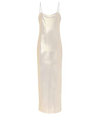 Lamé slip dress | Balmain