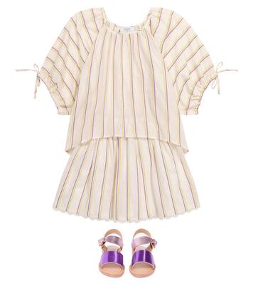 Noel striped cotton skirt | Paade Mode