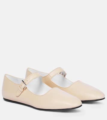 Ava leather ballet flats | The Row
