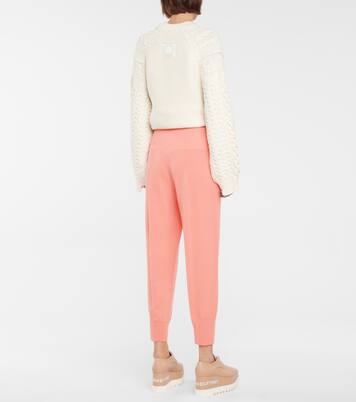 Pantalones de chándal de lana virgen | Stella McCartney