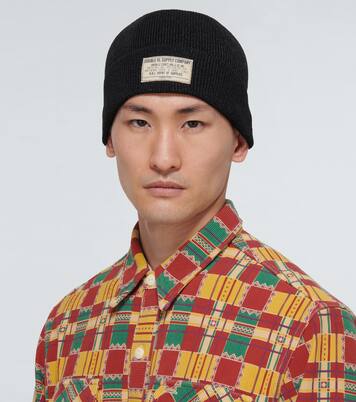 Knitted cotton watch cap | RRL