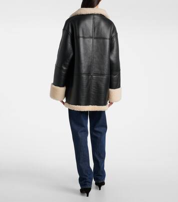 Oversized shearling jacket | Toteme