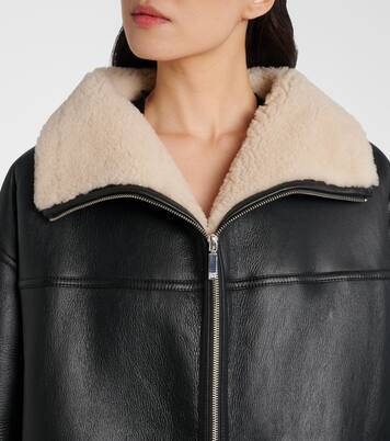 Oversized shearling jacket | Toteme