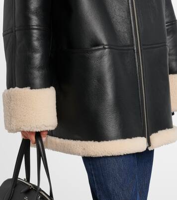 Oversized shearling jacket | Toteme