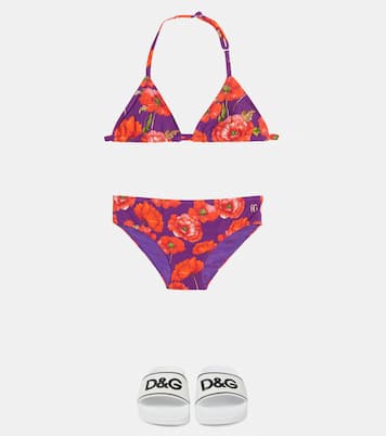 Floral bikini | Dolce&Gabbana Kids