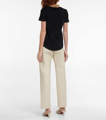 T-Shirt Cindy aus Baumwolle | Veronica Beard