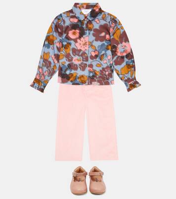 Floral-printed cotton shirt | Paade Mode