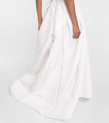 Bridal Freyja one-shoulder silk gown | Vivienne Westwood