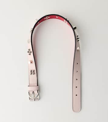 Loubicollar Medium leather dog collar | Christian Louboutin
