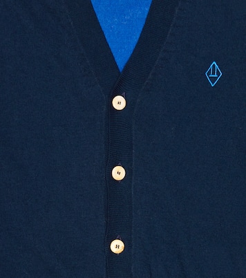 Cardigan Raccoon en coton à logo | The Animals Observatory