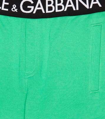 Logo cotton jersey sweatpants | Dolce&Gabbana Kids