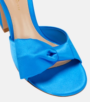 Pantoletten Rosie aus Satin | Gianvito Rossi