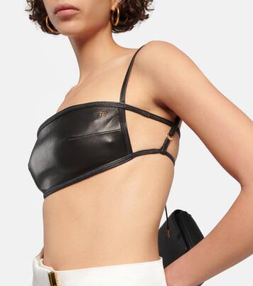 Bralette aus Leder | Tom Ford