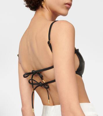 Bralette aus Leder | Tom Ford