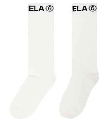 Cotton-blend socks | MM6 Maison Margiela Kids