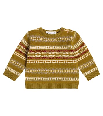 Baby Dalmire jacquard wool sweater | Bonpoint
