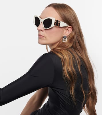 Dynasty rectangular sunglasses | Balenciaga