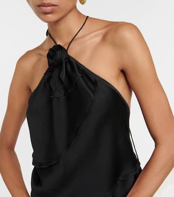 Top aus Satin | Victoria Beckham