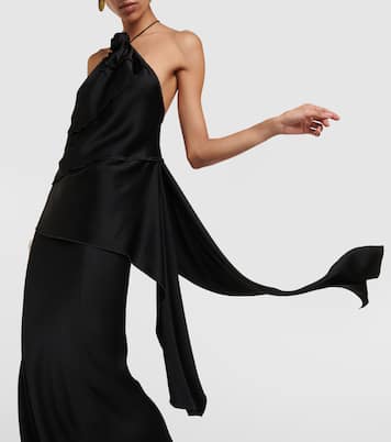 Top aus Satin | Victoria Beckham