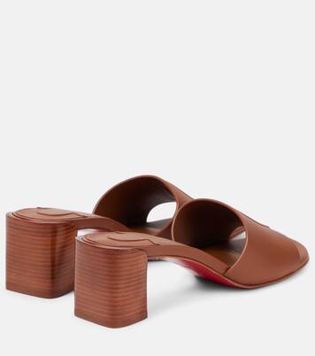 So CL 55 embossed leather mules | Christian Louboutin