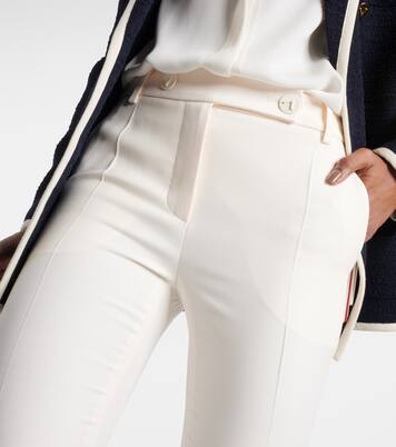 Gerade Mid-Rise-Hose aus Crepe Couture | Valentino