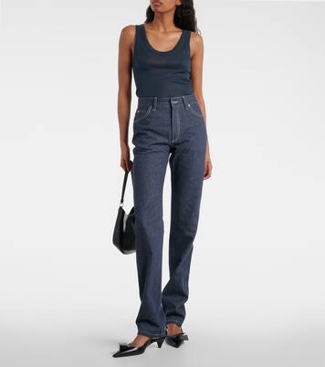 Jeans rectos Nedar de tiro alto | Loro Piana