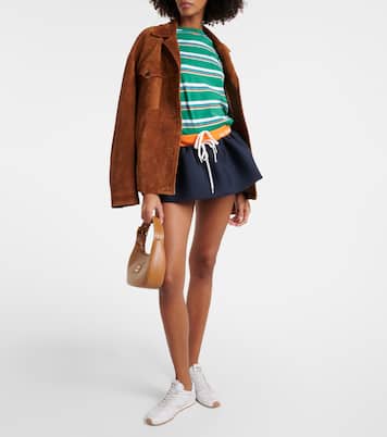 Mini-jupe en mohair | Miu Miu