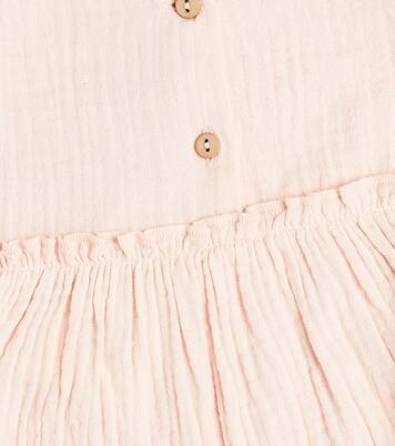 Baby cotton playsuit | Il Gufo