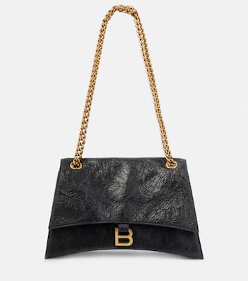 Crush Medium leather shoulder bag | Balenciaga