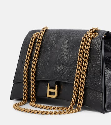Crush Medium leather shoulder bag | Balenciaga
