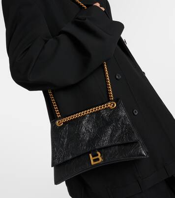 Crush Medium leather shoulder bag | Balenciaga
