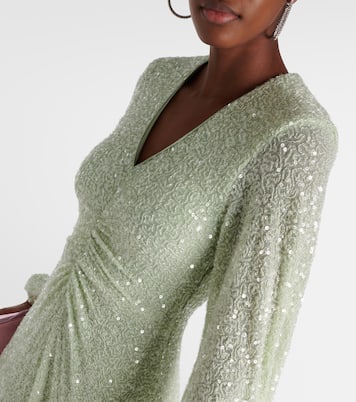 Robe longue à sequins | Rotate