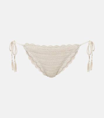 Culotte de bikini Classic en crochet de coton | Anna Kosturova