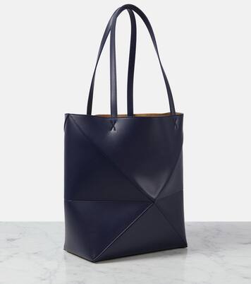 Tote Bag Puzzle Fold aus Leder | Loewe