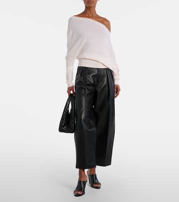 Grainge off-shoulder cashmere sweater | Altuzarra