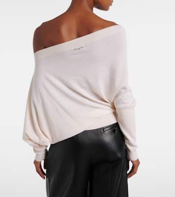 Grainge off-shoulder cashmere sweater | Altuzarra