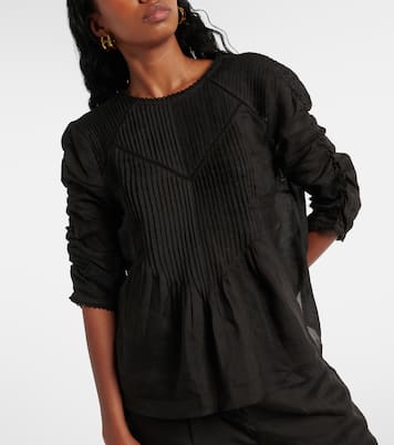 Top Bryce aus Leinen | Veronica Beard