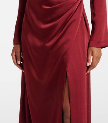 Qiana draped gown | Simkhai